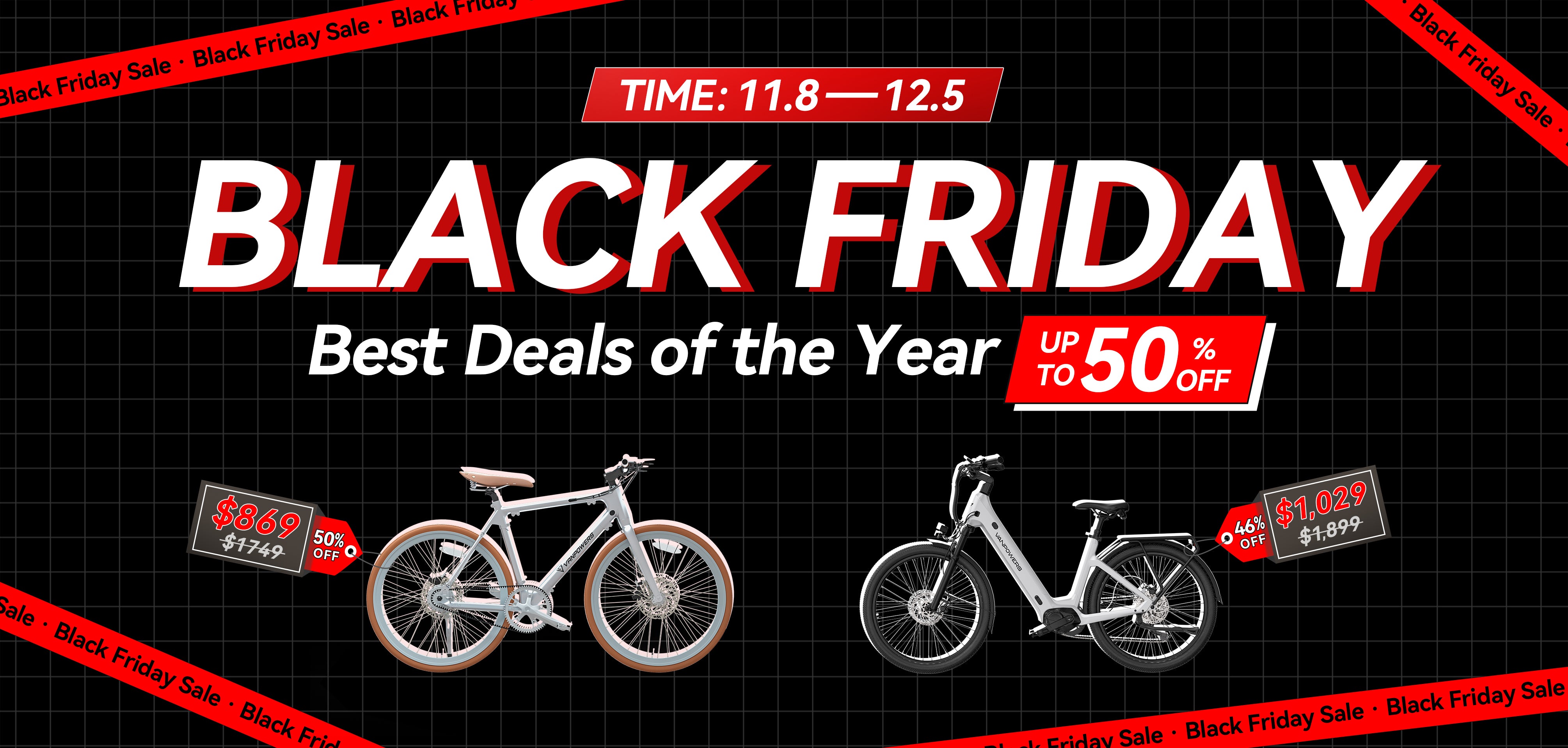 Vanpowers Launches the Biggest E-Bike Sale of the Year with up to 50% Off - VANPOWERS LTD