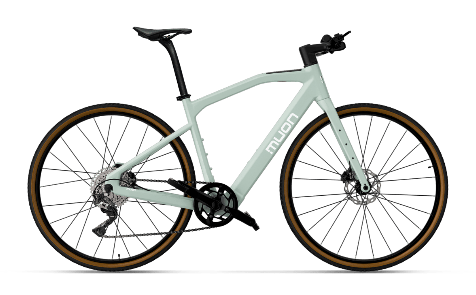 Muon | Fermion Pro: Das leichteste Elektro-Gravel-E-Bike für Fahrten in der Stadt