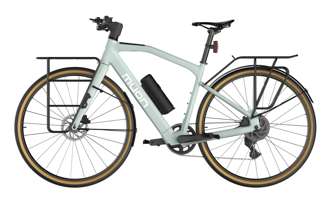 Muon | UrbanCross-Pro Best Lightweight Electric Gravel Ebike for Urban Rides
