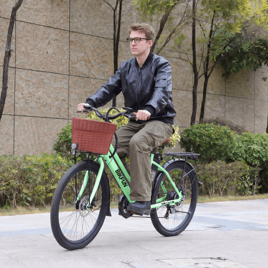 Bikfun Ruka Low Step-Through City Electric Bike