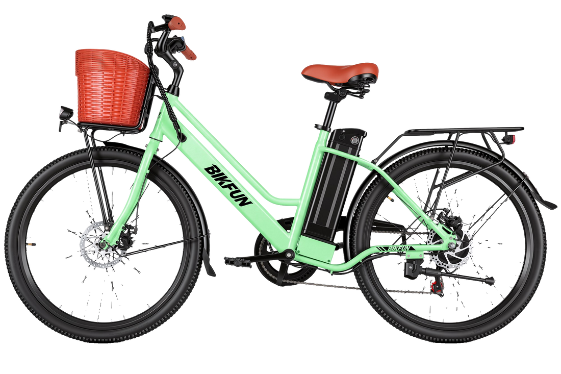 Bikfun Ruka Low Step-Through City Electric Bike