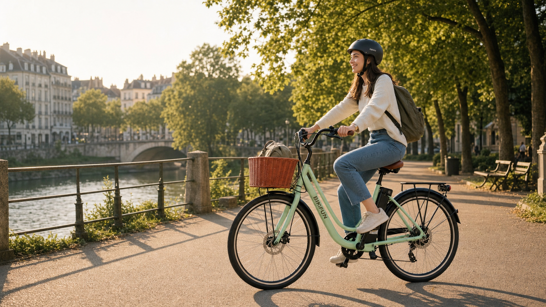 Bikfun Ruka Low Step-Through City Electric Bike
