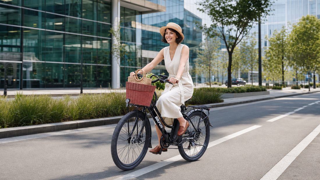 Bikfun Ruka Low Step-Through City Electric Bike