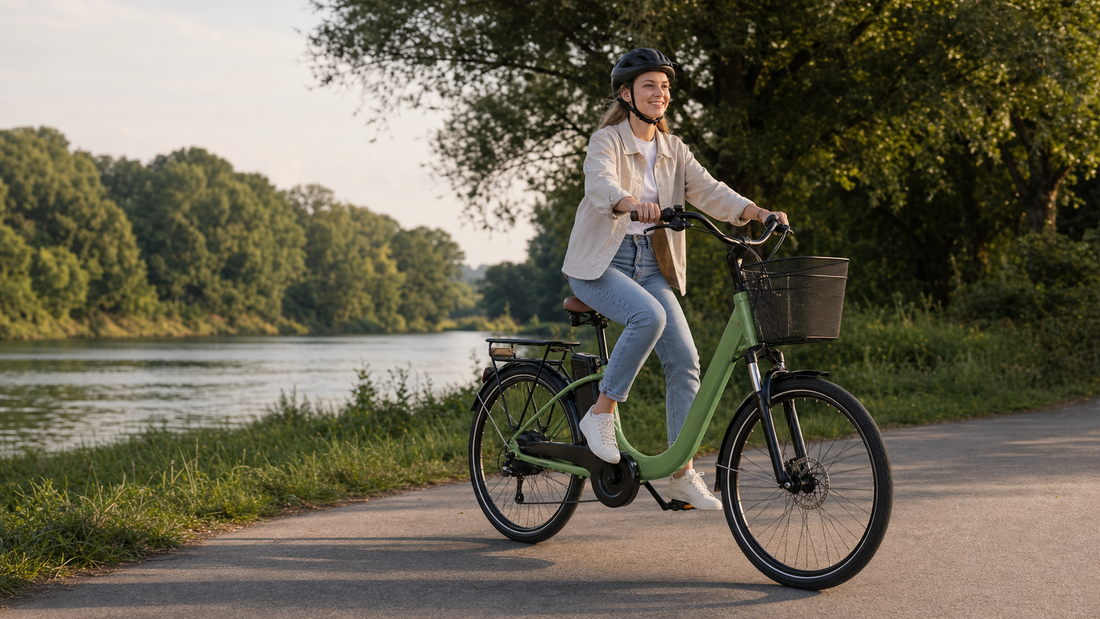 Bikfun Ruka Low Step-Through City Electric Bike