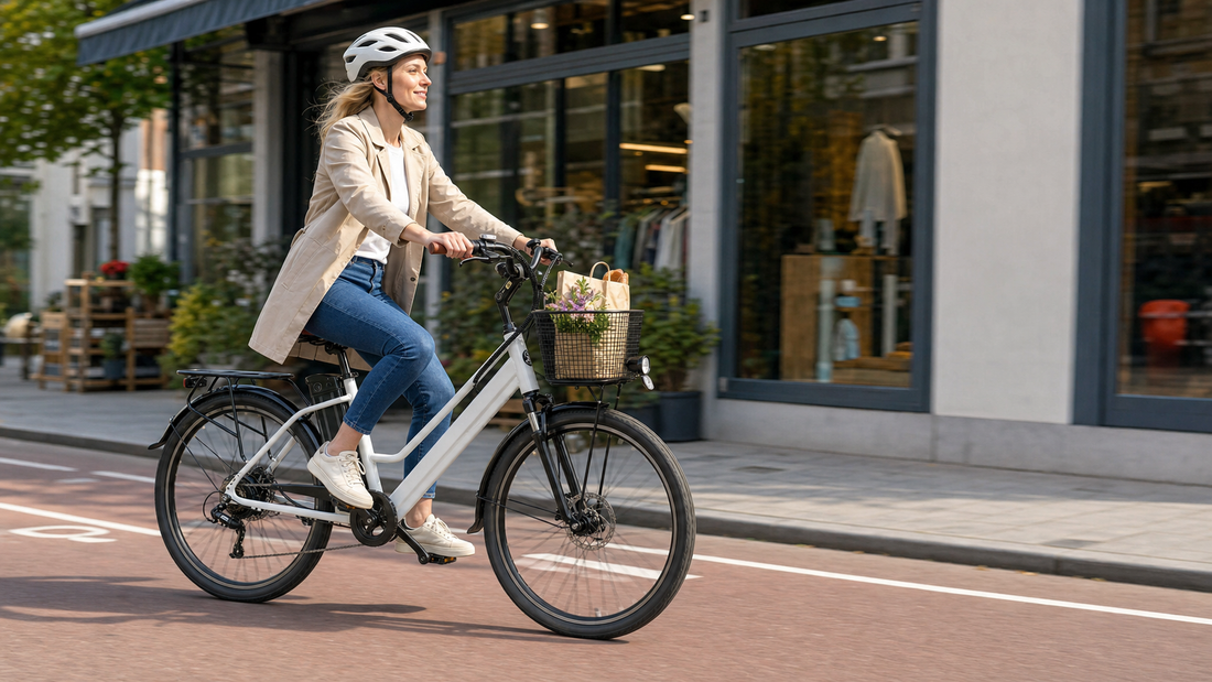 Bikfun Ruka Low Step-Through City Electric Bike